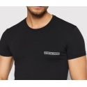 Pánske tričko 111035 1A729 - 00020 - Čierna - Emporio Armani