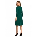 Dámske šaty S325 Tmavozelené - Stylove