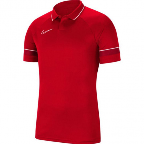 Pánske futbalové polo tričko Dry Academy 21 M CW6104 657 červené - Nike