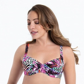 Dámska plavková podprsenka 8466-1 530 Sibel magenta - Anita