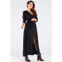 Dámske šaty A454 Čierna - Awama