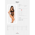 Dokonalé body otvorené Nesari teddy - Obsessive