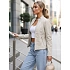 Kurtka skórzana damska szara FashionStreet TY5659