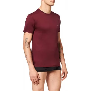 Pánske tričko 110853 1A538 - 00076 - Bordo - Emporio Armani