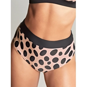 Spodný diel plaviek Amalfi SW1775 béžové s bodkami - Panache