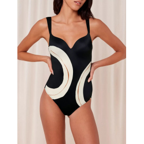 Dámske jednodielne plavky Summer Allure OWP 01 čierne - Triumph