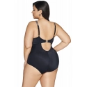 Dámske jednodielne plavky SKJ-63 Čierna - AVA