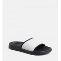 Šľapky KW0KW00514-091 strieborná - Calvin Klein