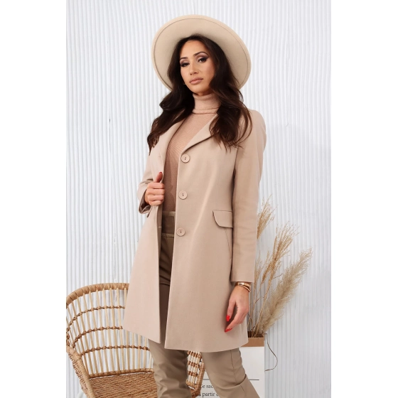 Dámsky kabát Emili Béžová - Merce