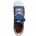Dievčenské športové topánky Jr LCW-24-02-2161K Jeans modrá s ružovou - Lee Cooper