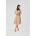 Dámske sako S368 béžové - Stylove