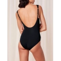 Dámske jednodielne plavky Summer Allure OWP 01 čierne - Triumph