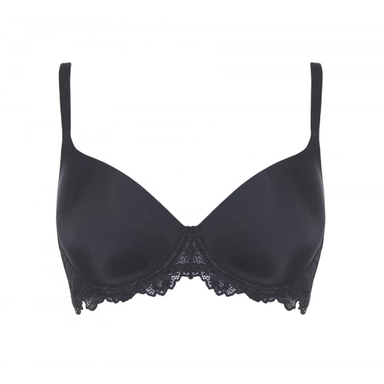 Balkónová podprsenka Mousse Pizzo čierna - Lormar