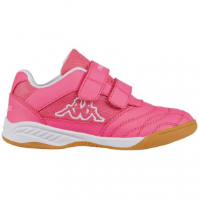 Dievčenské sálové topánky Kickoff Jr 260509K 2210 Tmavo ružová - Kappa