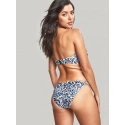 Spodný diel plaviek Serengeti Classic Brief blue animal SW1659 - Panache