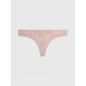 Dámske tangá 000QF7287E 7NS béžové - Calvin Klein