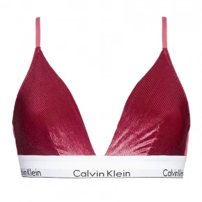Dámská nevyztužená podprsenka Unlined Triangle QF5508E-2XV - Calvin Klein
