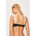 Vrchný diel plaviek KW0KW00548-BEH čiernobiela - Calvin Klein