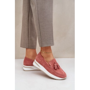 Dámské mokasíny G-55 / TQ2407 Terakota - Flyfor