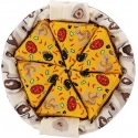 Pánske ponožky Pizza viacfarebné - Crea Socks