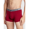 Pánske boxerky 2PACK 111769 3F720 15876 tm. modro-vínové - Emporio Armani