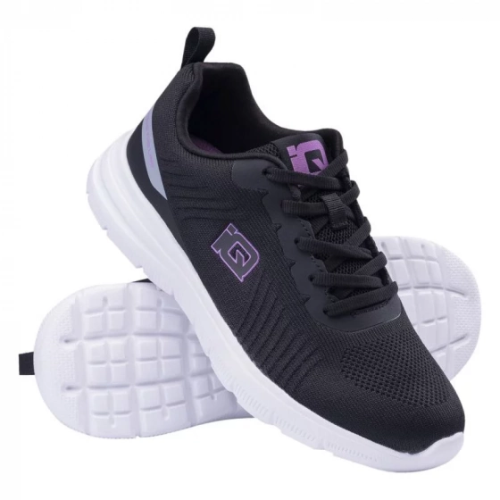 Dámske športové topánky Alys W boot 92800598898 Čierna s fialkovou - IQ Cross The Line