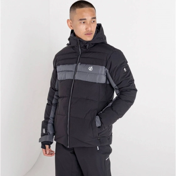 Pánska zimná bunda DMP464 čierno-šedá - DARE2B
