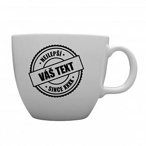 Personalizovaný MEGA XXL keramický hrnek 1 000 ml - nejlepší xx SINCE xx