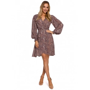 Dámske zavinovacie šaty M576 - Moe