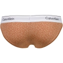 Dámske nohavičky F3787E 796 hnedá/vzor - Calvin Klein