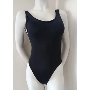 Dámske jednodielne plavky KW0KW01599 BEH čierne - Calvin Klein