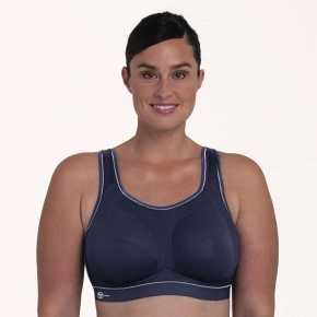 Dámská sportovní podprsenka Extreme control 5567 371 Blue iris - Anita 