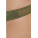 Dámske tangá QF6816E 0SR khaki - Calvin Klein
