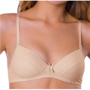 Dievčenská podprsenka TBC 024 béžová - Key