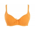 Dámsky horný diel plaviek Golden Hour Scoop Bikini SW1624 Oranžová - Panache