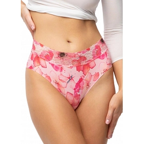 Dámske nohavičky Mallow Hipster Hipphuggers ružové - Julimex