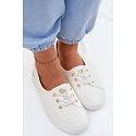 Dámske tenisky LCW-26-02-4043 bielo-zlaté - Lee Cooper