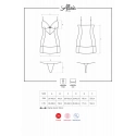 Košieľka Alluria chemise - Obsessive