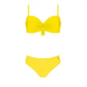 Dámske dvojdielne plavky Monaco 6 S730SN6-21 žlté - Self
