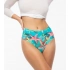 Nohavičky Sea Stars Simple Brasil Maxi zeleno-červené - Julimex