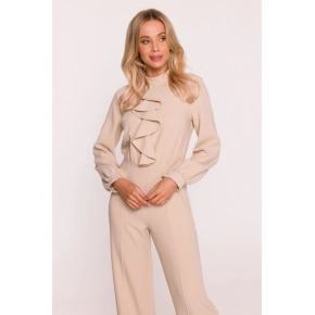 Dámsky overal S420 béžový - Stylove Dámsky overal S420 béžový - Stylove