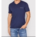 Pánske tričko - 111267 2R717 97035 - tm.modrá - Emporio Armani