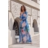 Denní šaty SUK0419 modro-zelené - Roco Fashion