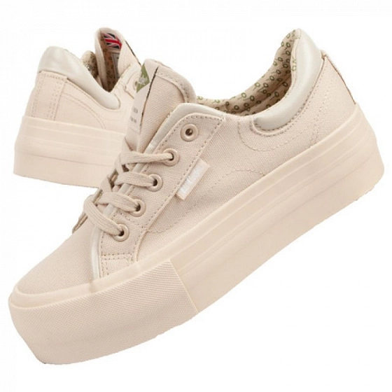 Dámske topánky W LCW-24-31-2181L krémové - Lee Cooper