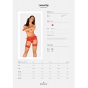 Vášnivý podväzkový pás Loventy garter belt 2XL/3XL - Obsessive