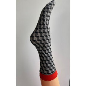 Dámske vzorované ponožky Carla - Veneziana