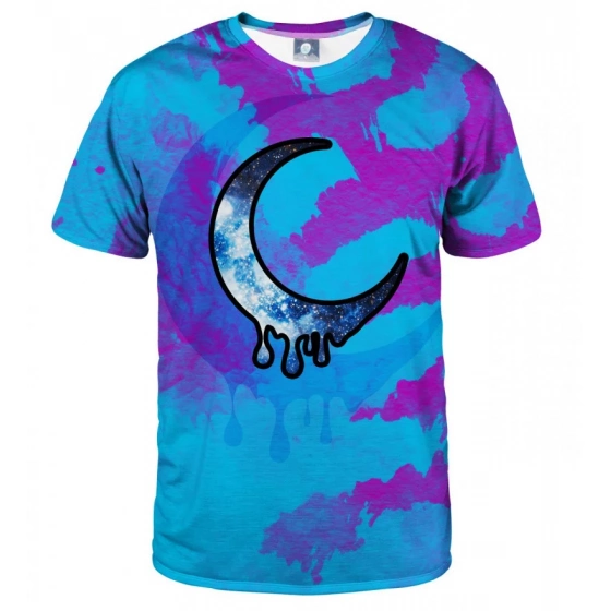 Unisex tričko Crescent Tie Dye TSH AFD579 modrofialové - Aloha From Deer