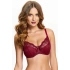 Dámska podprsenka Leila 0091 Bordó - Kostar