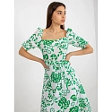 Dámske šaty LK SK 508944.45P bielo-zelené - Fprice
