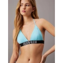 Dámska plavková podprsenka KW0KW02331 DCE sv. modrá - Calvin Klein